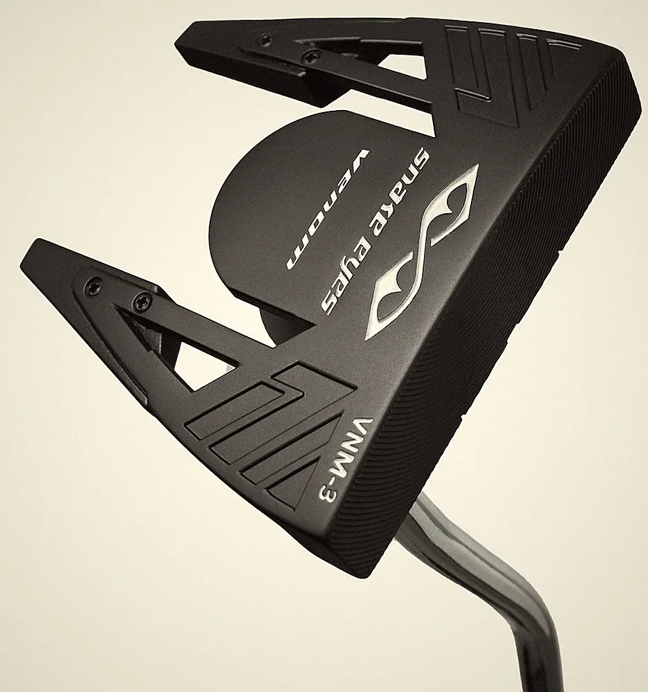 New Snake Eyes Golf LH Venom 3 Mallet Putter 35" (Left Handed)