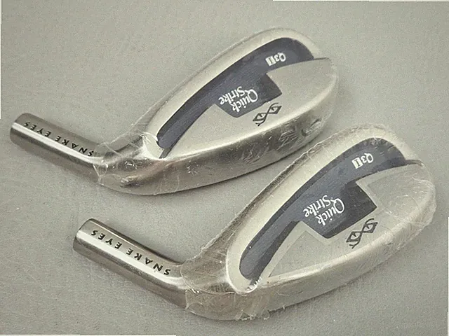 NEW Snake Eyes Quick Strike Q3i Golf Club 5 & 6-Iron (Heads Only) Right Handed