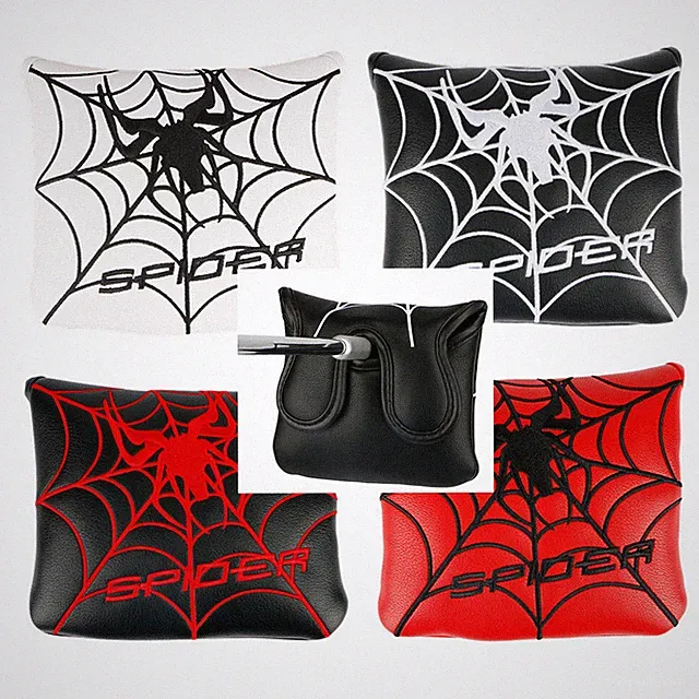 NEW spider Golf Square Mallet Putter Head Cover Magnet for Center Shaft Putters