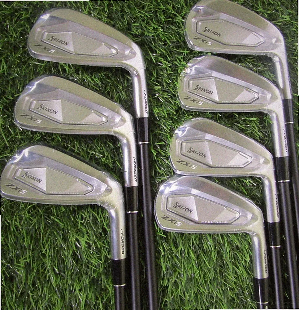 New Srixon ZXi5 Iron Set, 5-GW, KBS TGI 60 Graphite, Regular, Standard Specs