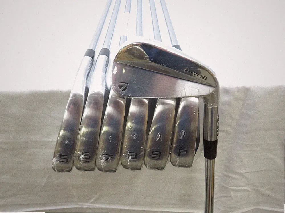 New TaylorMade 2020 P-7MB Iron Set 4-PW Project X 6.0 Stiff Flex Steel Shafts