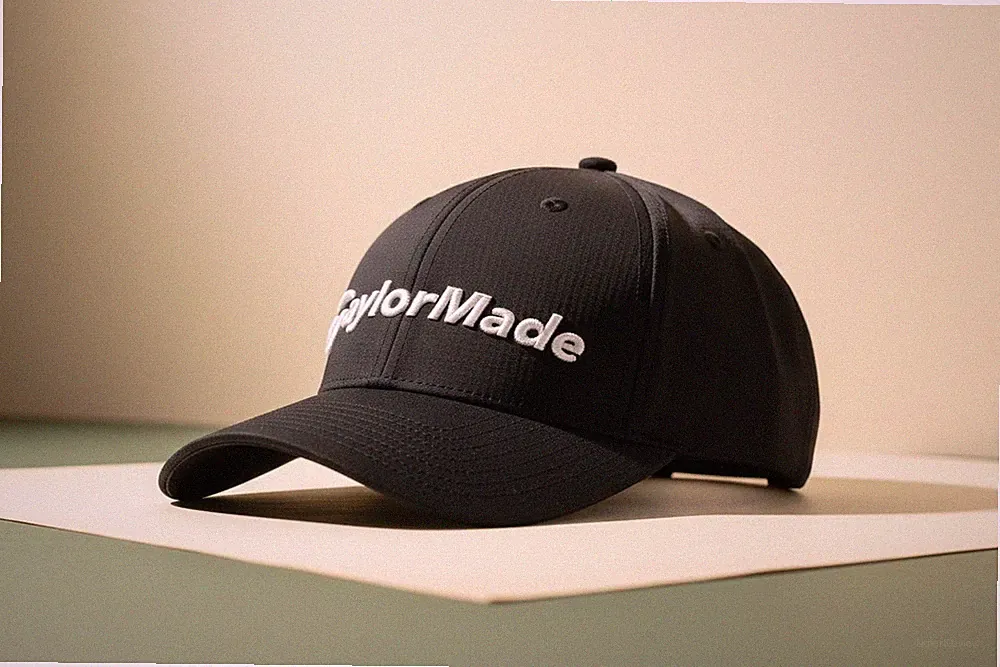 NEW TaylorMade Black Golf Hat - TOUR PLAYER EXCLUSIVE - PERFORMANCE Taylor Made