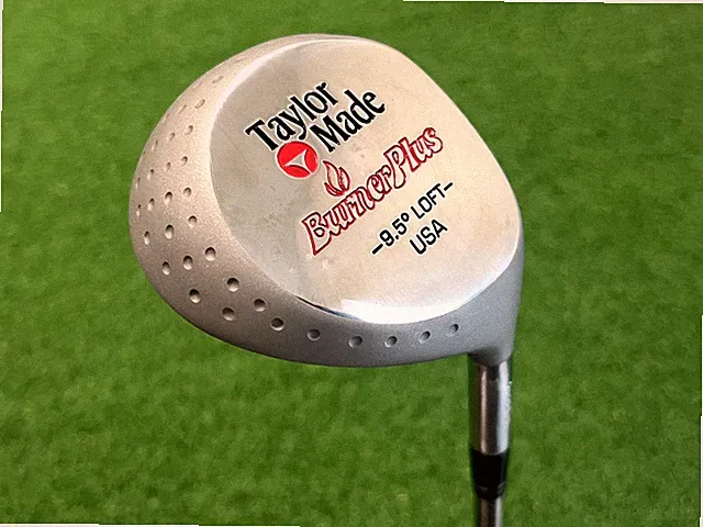 NEW TaylorMade Golf BURNER PLUS DRIVER 9.5* Right RH TOUR SILVER TITANIUM SHAFT