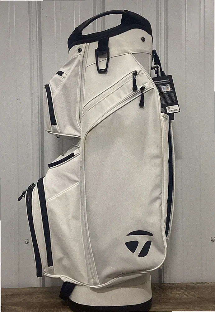 New TaylorMade Golf Cart Lite Bag White