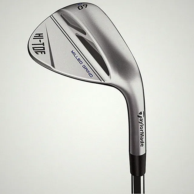 NEW TaylorMade Hi-Toe 3 Chrome Wedges, Steel KBS Hi-Rev 2.0 115 Stiff Flex