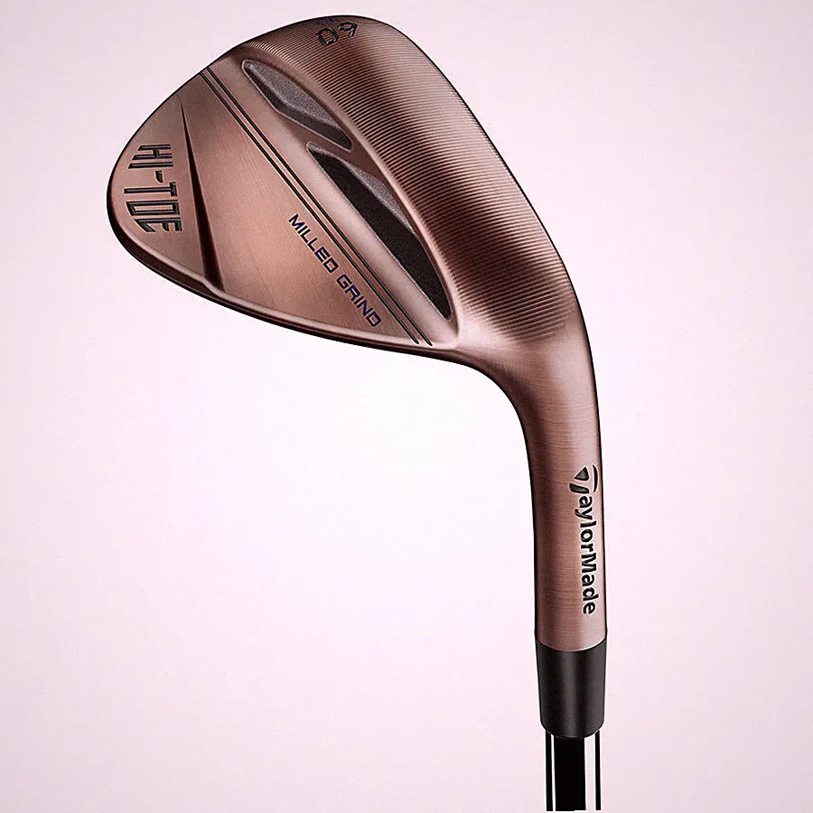 NEW TaylorMade Hi Toe 3 Copper Wedges, Steel KBS Hi-Rev 2.0 115 Stiff Flex