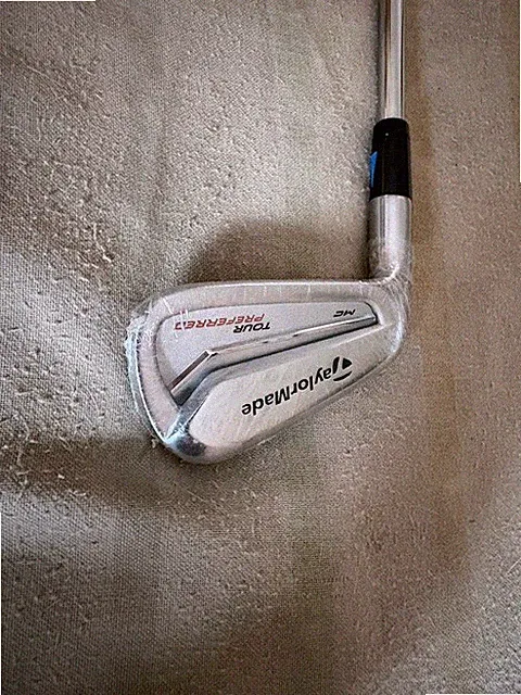 New TaylorMade MC Tour Preferred LH KBS S Tour Fitting Cart 7 Iron STD or 3 Fl