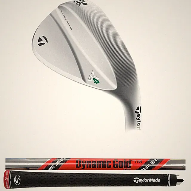 NEW TaylorMade Milled Grind 4 50*09 SB Wedge, Dynamic Gold S200