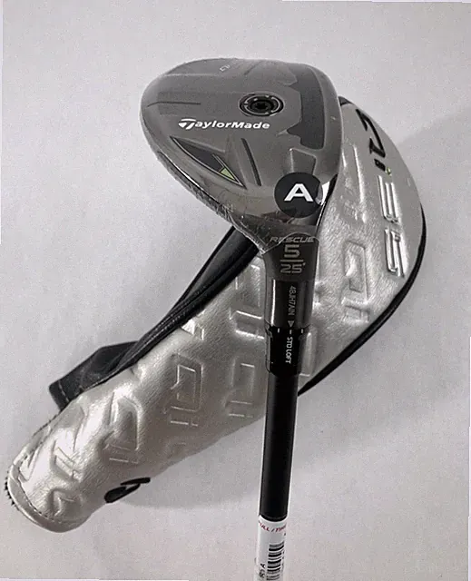 NEW TaylorMade Qi35 25* Loft #5 Rescue Hybrid Fujikura Ventus Senior Shaft