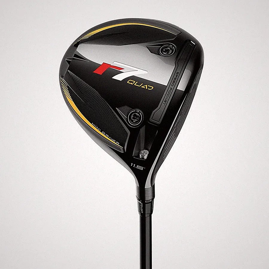NEW TaylorMade r7 Quad 15.5* Mini Driver, HZRDUS Gen5 Extra Stiff Flex