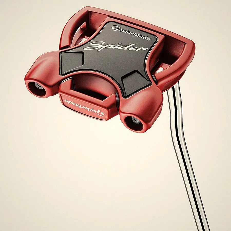 NEW TaylorMade Spider Tour Red Putter - 35"/Left Handed/Double Bend