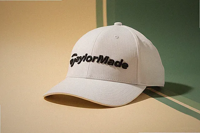 NEW TaylorMade White Golf Hat - TOUR PLAYER EXCLUSIVE - PERFORMANCE Taylor Made