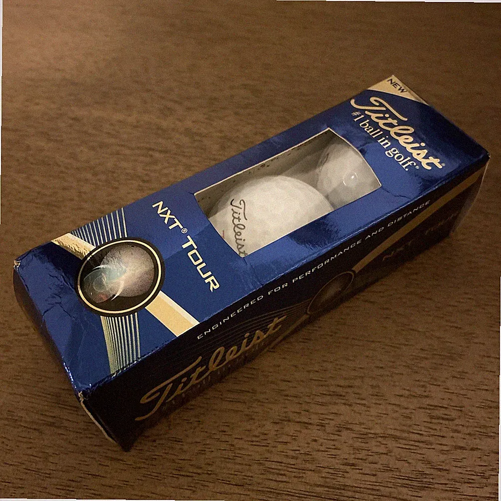 NEW Titleist #1 Ball In Golf NXT Tour White Golf Balls Pack of 3 Game Control