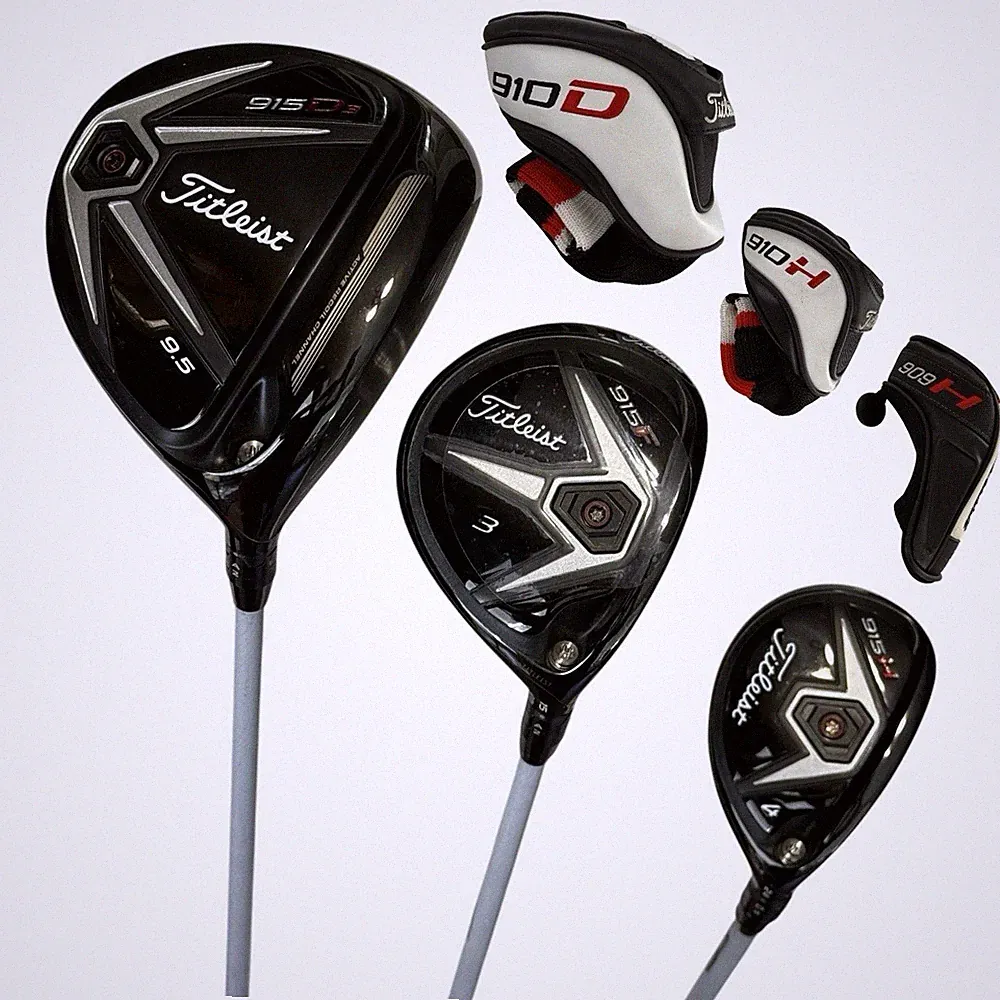 NEW Titleist Adjustable 915 D3 9.5° Driver 15° 3 Frwy 24° 4h X Stiff Graphite RH