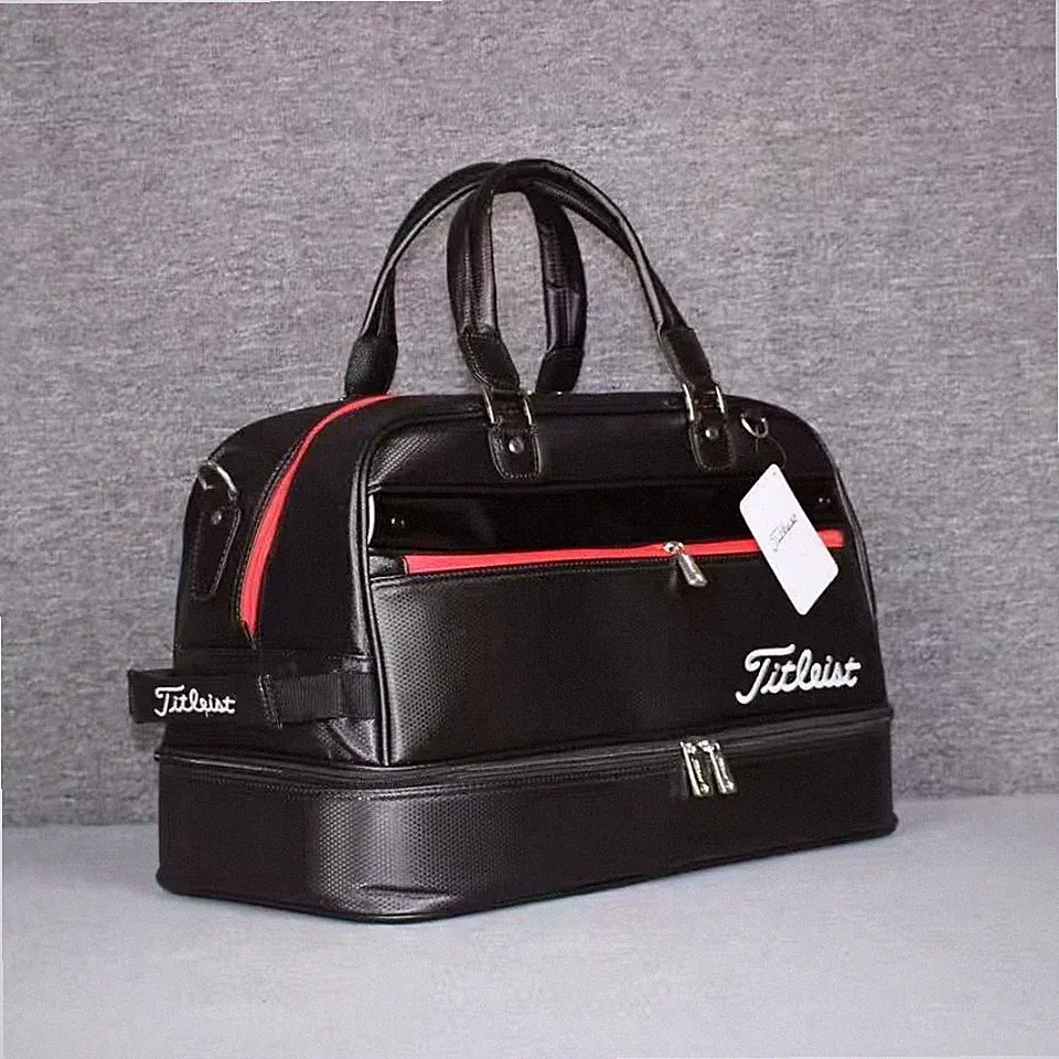 New Titleist Golf Boston Black Travel Bag High-Capacity