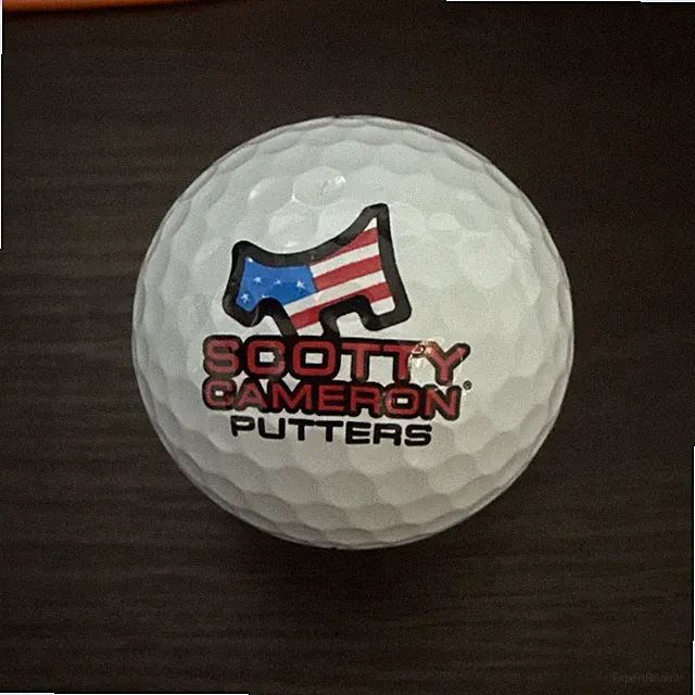 NEW Titleist Pro V1 Scotty Cameron Putters Logo, White #4, 1 Ball USA Scotty Dog
