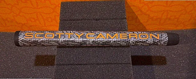 New Titleist Scotty Cameron Grip Pyschedelic Orange Matador Med Putter