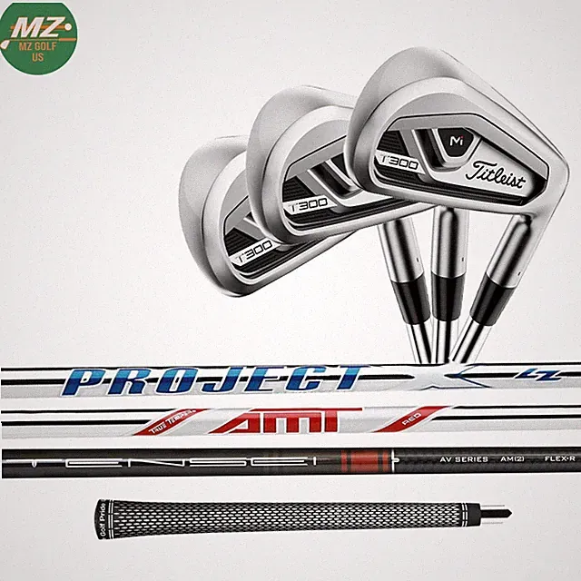 [NEW] Titleist T300 Irons Set / 4PW (7Pcs) / True Temper AMT Red / S300/ RH