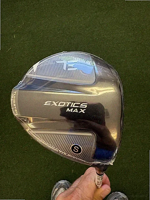 New Tour Edge Exotic Max 7 Wood 21 Deg Stiff Flex Ventus Blue 6 S