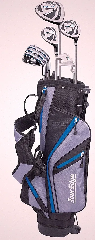 Tour Edge HL-J 5X2 8 Piece Junior Set Blue