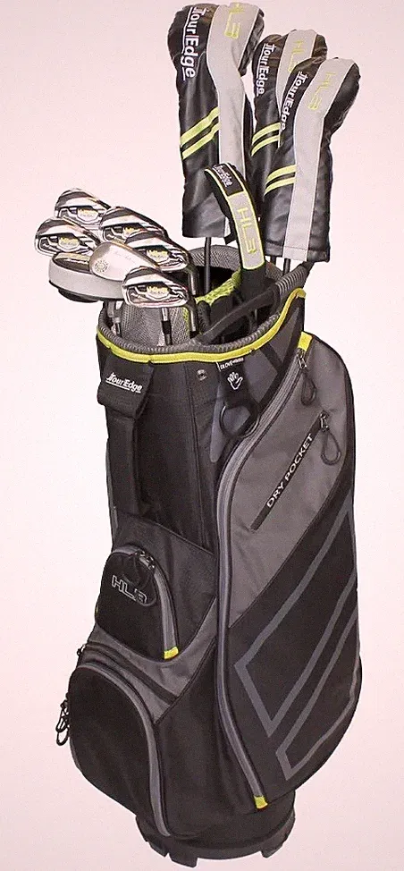 New Tour Edge Golf HL3 To Go Complete Set with Bag Graphite Senior Flex