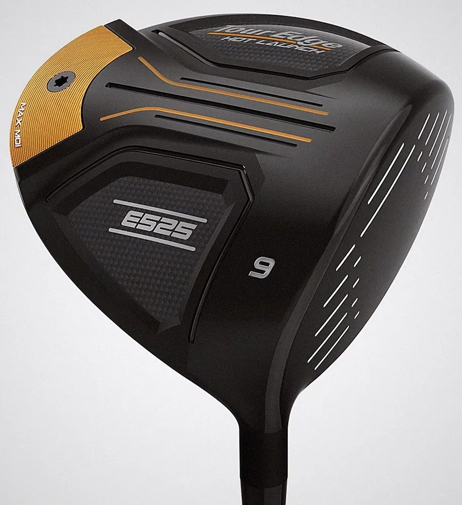 New Tour Edge Golf Hot Launch E525 Driver 10.5* Stiff Flex