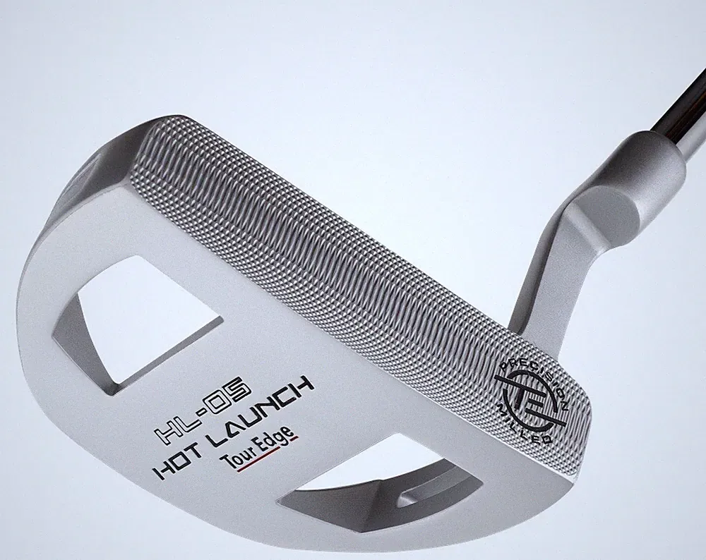 New Tour Edge Golf Hot Launch Series HL-05 Silver Putter 34"