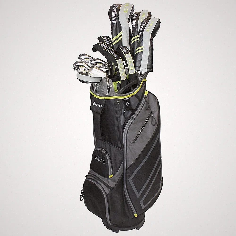 NEW Tour Edge Hot Launch 3 Men's HL3 To-Go Complete Golf Set Graphite Lite