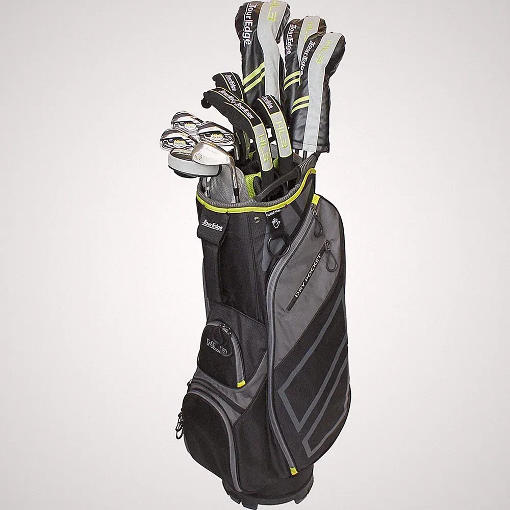 NEW Tour Edge Hot Launch 3 Men's HL3 To-Go Complete Golf Set Graphite Lite