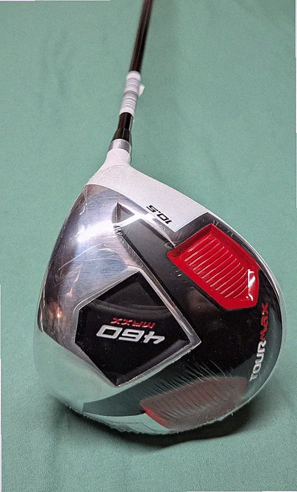 New TOURMAX Golf Black Litespeed High Launch 460cc 10.5° Driver Uniflex Graphite