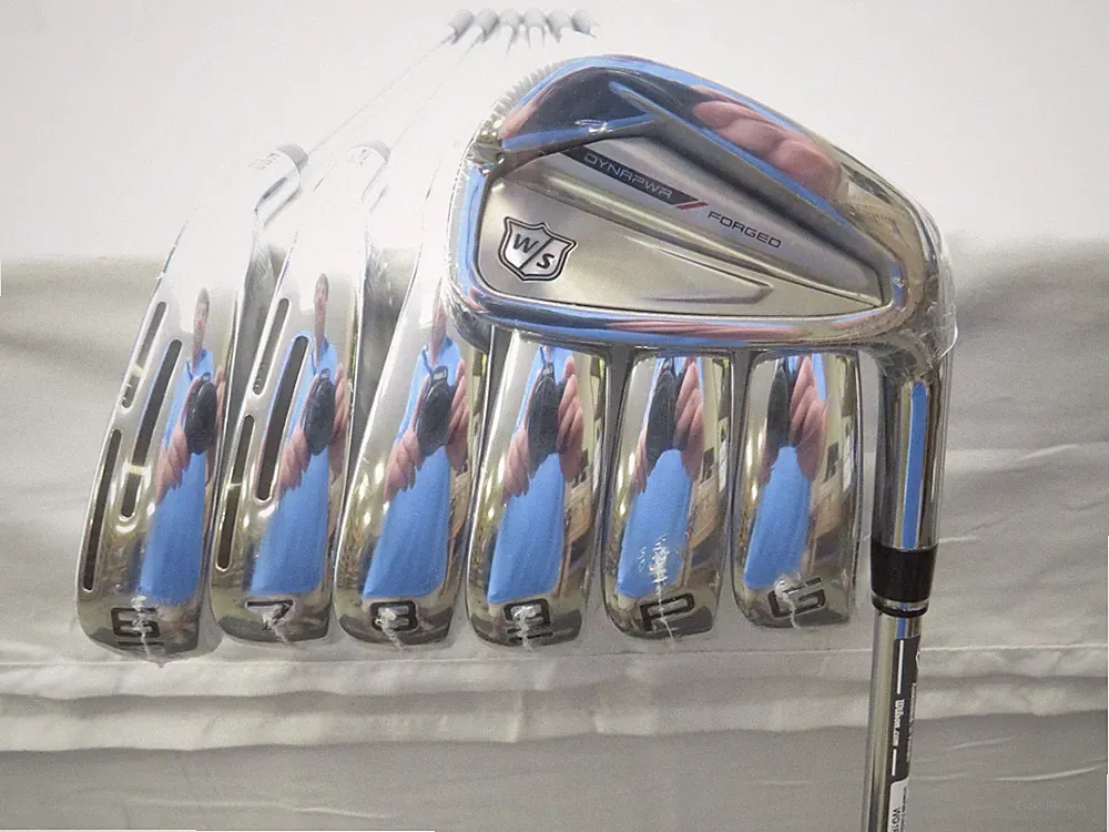 New Wilson Staff Dynapwr Iron Set 5-PW,GW KBS Tour Lite Stiff Flex Steel