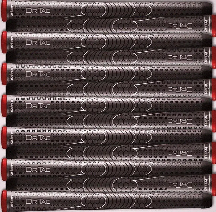 NEW WINN DRI-TAC GOLF GRIP. DARK GRAY. STANDARD SIZE. 5DT-DG.