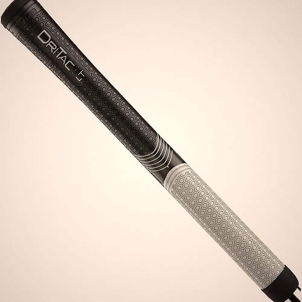 New Winn Dri-Tac LT Less Pain Golf Grips Standard/Midsize/Oversize Black/Gray