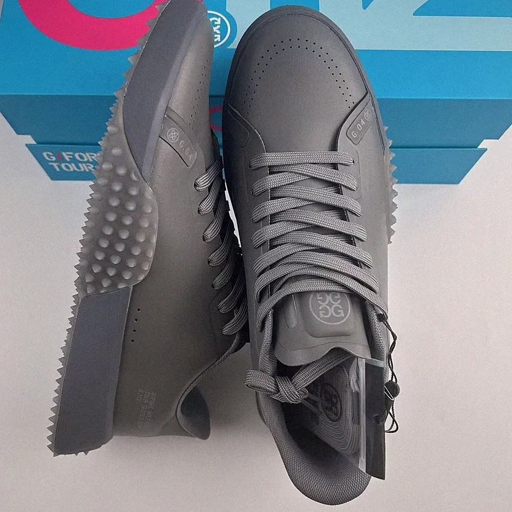 New with box G/FORE G.112 Men's Golf Sneakers Golf Shoes Charcoal Drip US 10-12