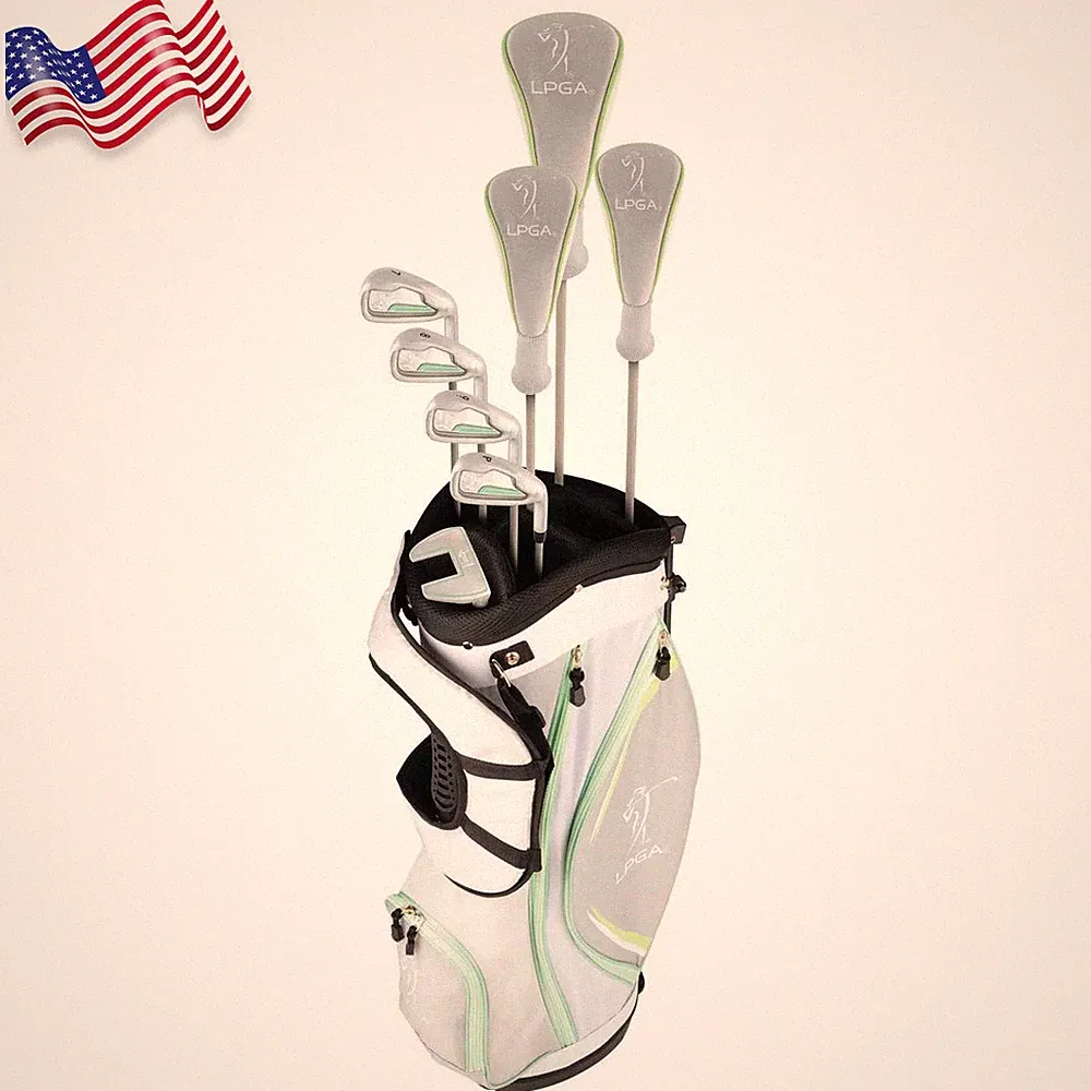 New Woman'S Golf Club Set Right Hand Dexterity 13 Piece
