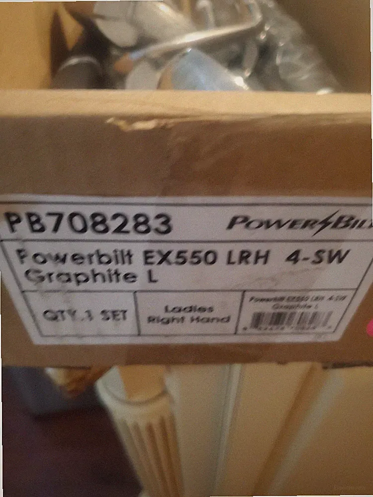 PowerBilt EX-550 Women's Hybrid Iron Set