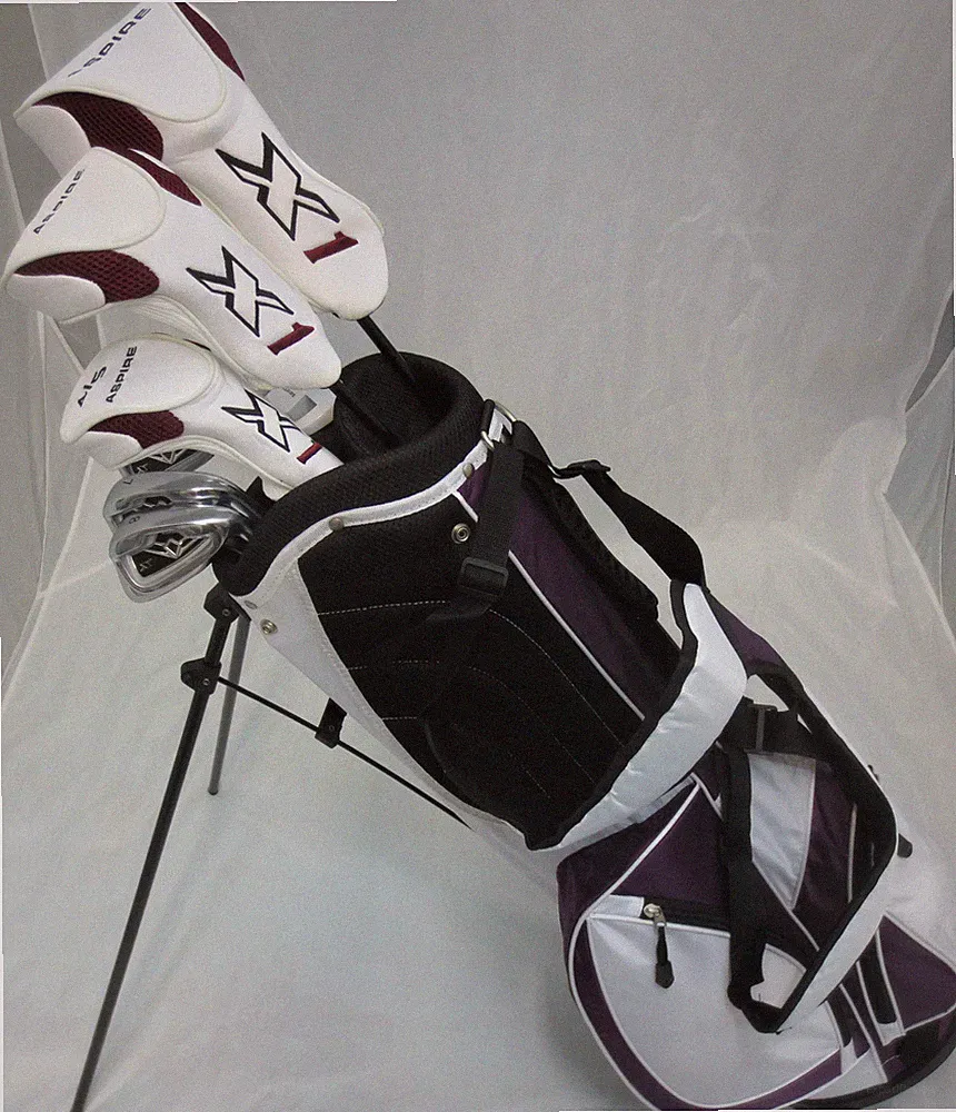 NEW Womens Petite Golf Set Driver Wood Hybrid Irons Putter Ladies Clubs & Bag