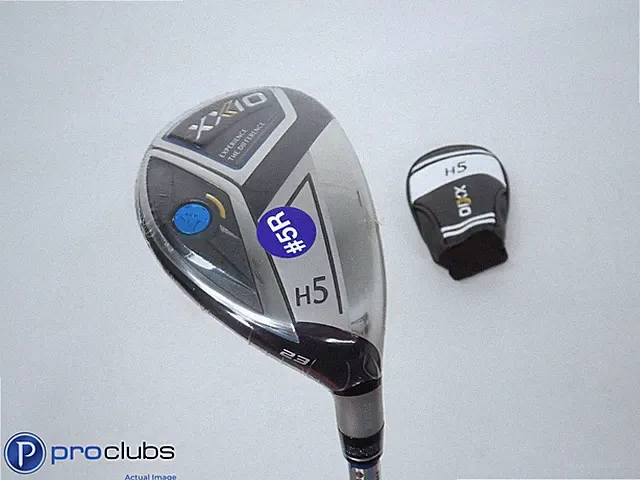 New! XXIO 11 23* 5 Hybrid w/ HC - XXIO MP-1100 45g SR Stiff-Regular #362305