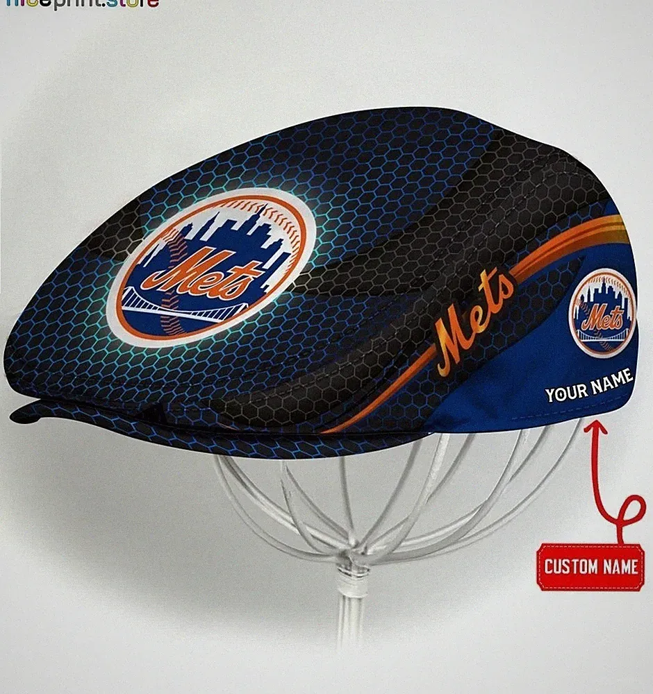 New York Team Mets Jeff Cap Mets Driver Hat MLB Golf Cap MLB Flat Cap for men