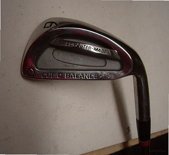 NIB, unhit 1990's Cubic Balance CM-1 IRONS 3-PW RH-S Steel Shaft