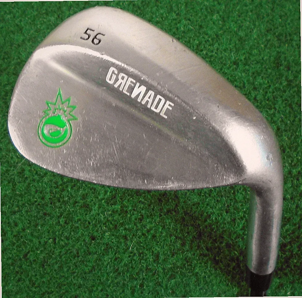 Nice Bombtech Grenade 56 Sand Wedge, Stiff Steel Shaft, 35.25"