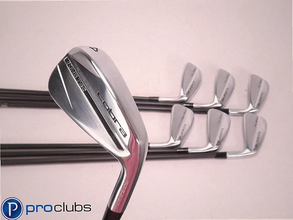Nice Cobra '25 King Tec 4-PW Iron Set - KBS CT Lite Stiff Flex Steel 507443