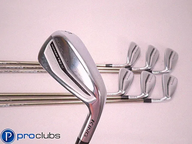 Nice Cobra Forged Tec-X 5-PW,GW Iron Set - Recoil 110 Stiff Flex Graphite 507490