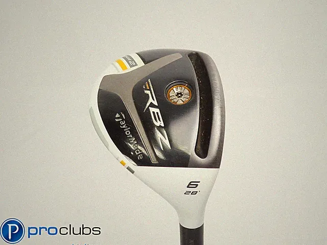 Nice Ladies TaylorMade RBZ Stage 2 28* 6 Hybrid - TM 45g Ladies Flex 516554