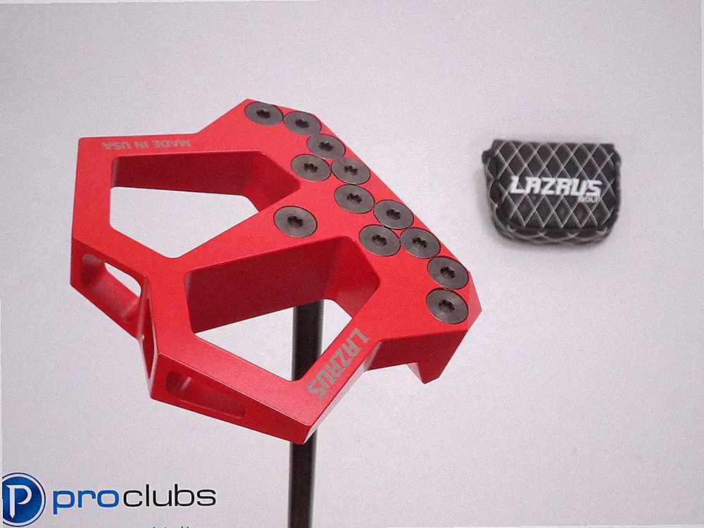 Lazrus LAZ3 Red Mallet Zero Torque Putter
