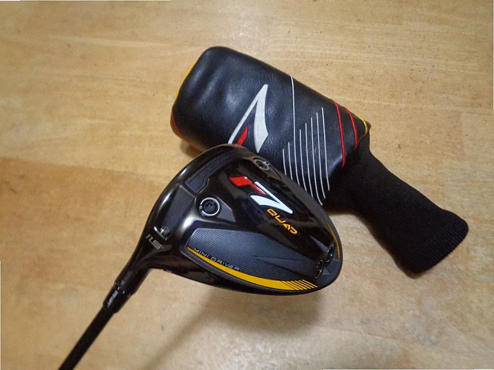 Nice Left Hand TaylorMade r7 Quad 11.5 MINI DRIVER r 7 LH Fujikura Speeder Stiff