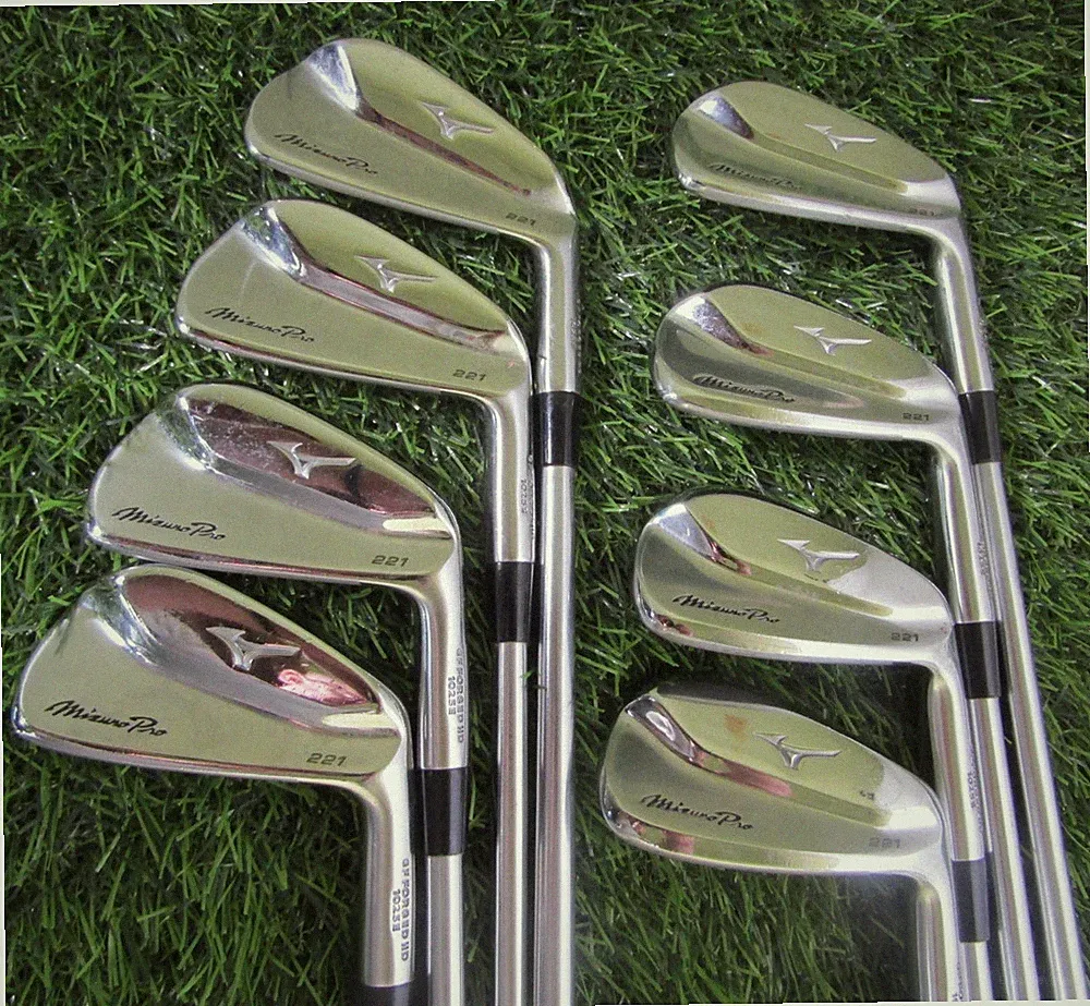 Nice Mizuno Pro 221 Iron Set 3-PW, Project X LS 120g 6.0, Steel, Stiff, Standard