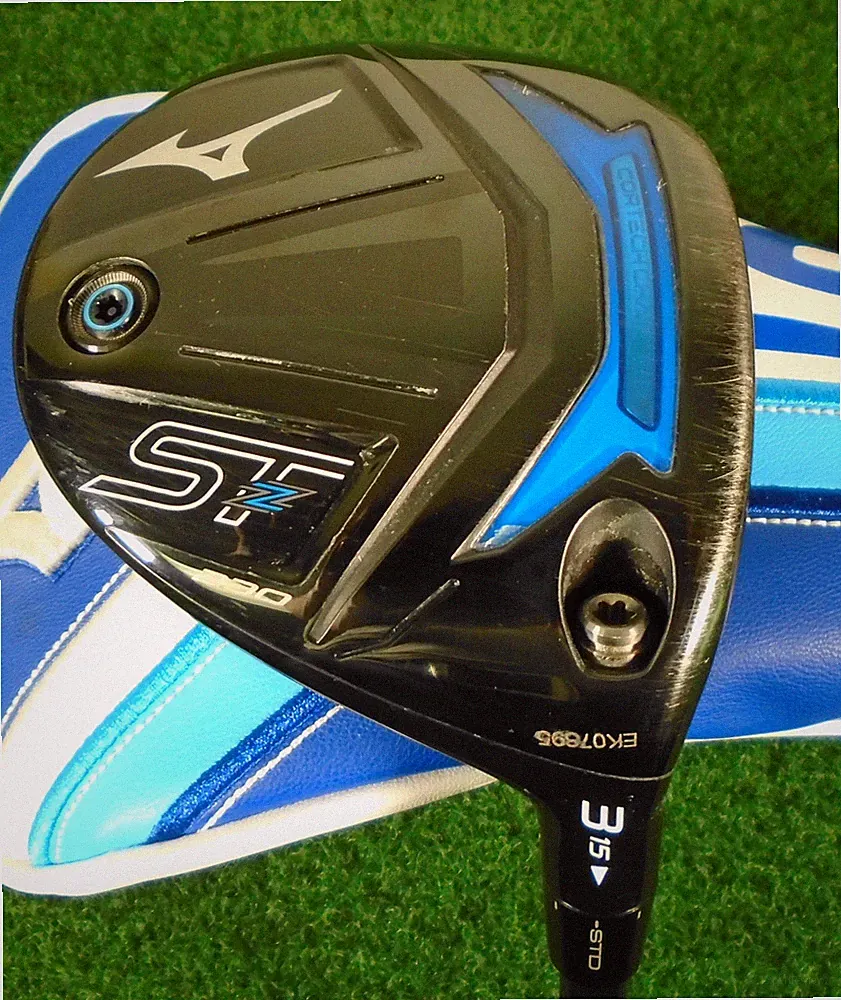 Nice Mizuno ST-Z 230 15* 3 Fairway Wood, Mitsubishi Kai'li 70 S Stiff, Cover