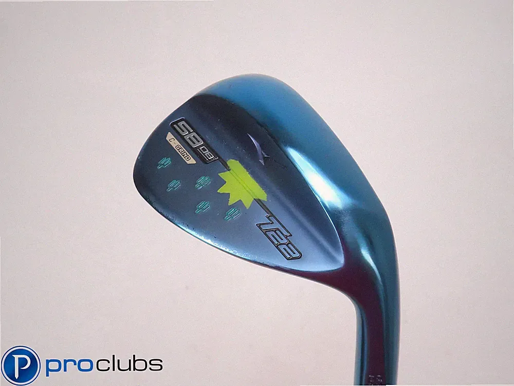 Nice Mizuno T22 Blue Custom (8)58* Wedge C-Grind NSPro Regular Flex Steel 508135