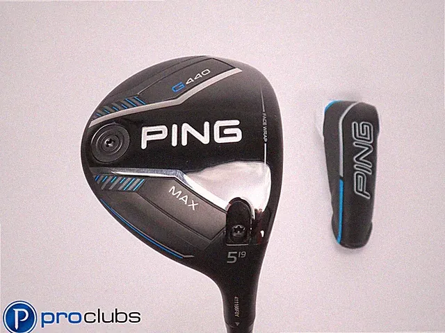 Nice Ping G440 MAX 19* 5 Wood w/Cover - Ping Tour 2.0 Black 75 Stiff Flex 515048